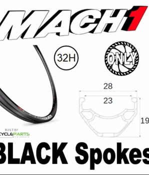 Wheel - 29ER Mach 1 - Cross R23 - 8/10 Speed