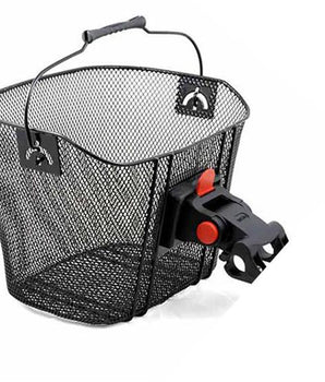 Front Mesh Angle Adjustable Basket (With Handle and Quick Release)