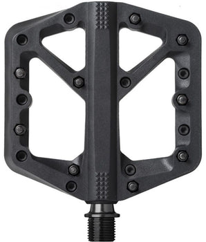 A photo of the black Crank Brothers Stamp 1 Large flat pedals