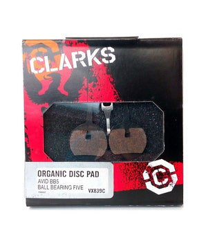 Clarks Disc Brake Pad Organic For Avid BB5