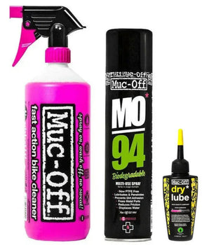 Muc-Off Clean/Protect/Lube Kit - With Dry Lube