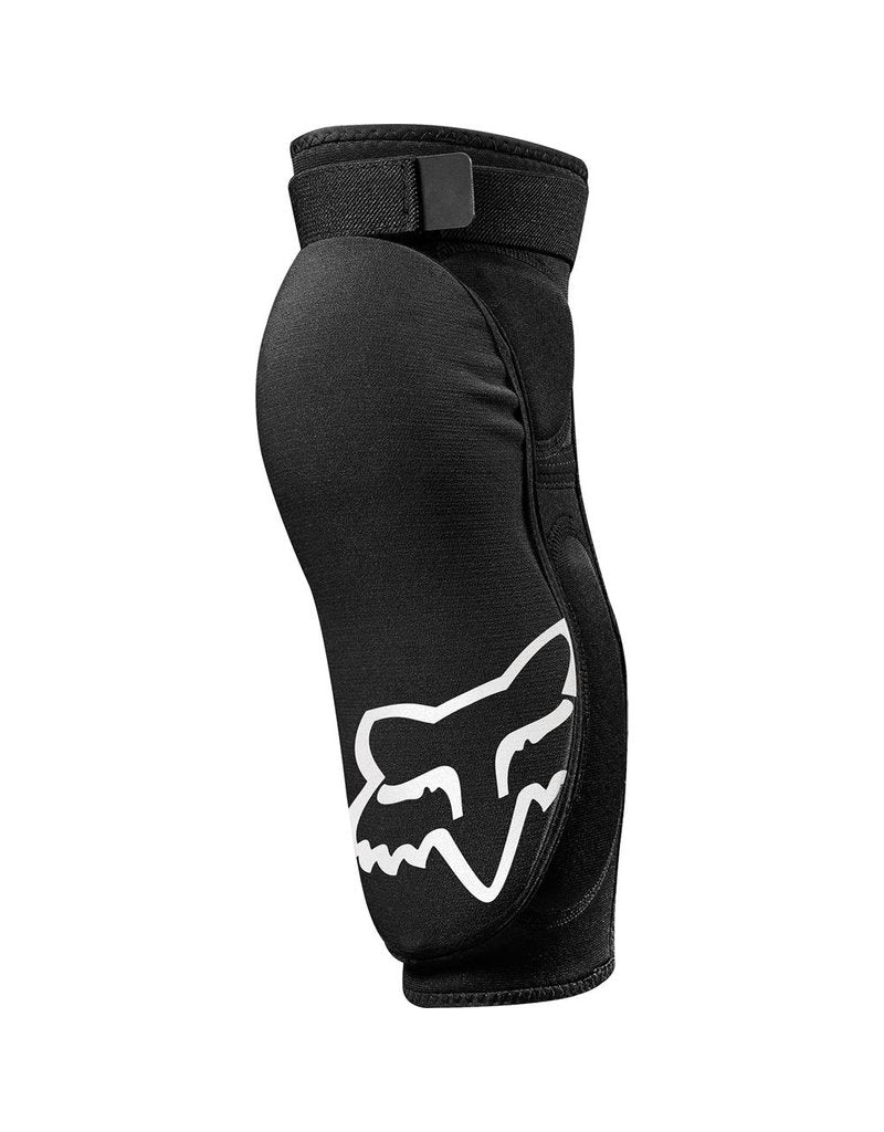 A photo of the Fox Elbow Guards, with the protective padding and Fox logo on them.