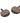 Baradine DSK320 Semi-Metal Pad Disc Brake Shoes
