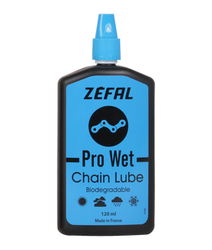 A photo of the Zefal Pro Wet Biodegradable Chain Lube, 120ml